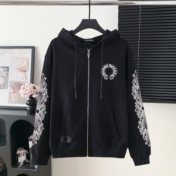 Chrome Hearts Other - Chrome Hearts Print Zip-Up Hoodie